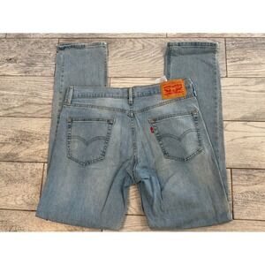 Levi Strauss 511 Slim Fit Jeans 34 x 34‎ Mens 34x34 Levi's Denim Blank Tab ReAd
